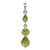 Image of Sterling Silver Rhodium-plated Peridot Pendant QP4542PE