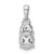 Image of Sterling Silver Rhodium-plated Diamond Created Pink Sapp. Simulated Opal Pendant