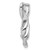 Image of Sterling Silver Rhodium-plated Diamond Infinity Symbol Slide Pendant
