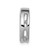 Image of 14K White Gold Lab Grown Diamond SI1/SI2, G H I, Circle Pendant PM4710-040-WLG