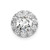 Image of 14K White Gold Lab Grown Diamond SI1/SI2, G H I, Round Halo Pendant PM6635-100-WLG