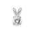 Image of 14K White Gold Lab Grown Diamond 1/4ct. Round Certified VS/SI, D E F, Solitaire Pendant