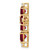 Image of 14K Yellow Gold Lab Grown Diamond & Created Ruby Pendant PM7514-CRU-020-YLG