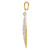 Image of Sterling Silver and Gold-tone Textured Tree Pendant