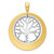 Image of Sterling Silver and Gold-tone Textured Tree Pendant