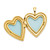 1/20 Gold-filled Polished & Satin Fancy Border 19mm Heart Locket Pendant
