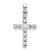 Image of 10K White Gold 1/10ctw Diamond Cross Pendant PM4966-010-1WA Image of 10K White Gold 1/10ctw Diamond Cross Pendant PM4966-010-1WA