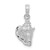 Image of Sterling Silver Polished 3D Conch Pendant