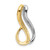 Image of 14k Two-tone Gold Fits up to 6mm Reg/Fancy/Reversible Omega Slide Pendant