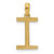 Image of 14k Yellow Gold Fancy Letter I Pendant D5668I