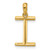 Image of 14k Yellow Gold Fancy Letter I Pendant D5668I