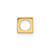 Image of 14k Yellow Gold Alphabet Bead Letter F Charm