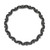Image of Sterling Silver Stackable Expressions Blk-plated Large Polished Chain Slide Pendant QSK1773
