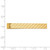 Image of 14K Yellow Gold Textured Tie Bar