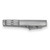 Image of Silver-tone Textured Pattern Tie Bar
