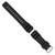 Image of Gilden 22mm Black Polyurethane Sport Silver-tone Buckle Watch Band BA176