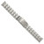 Image of 20mm Stainless Steel Push-Button Deployment Watch Band