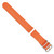 Image of 24mm Two-Piece Orange Ballistic Nylon Steel Buckle Watch Band