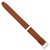 Image of 19mm Havana Brown Genuine Calf Leather Silver Tone Buckle Watch Band