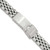 Image of 12-15mm Lady Silver-tone Jubilee w/Deployment Satin/Mirror Watch Band