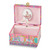 Image of Childrens Carousel Themed Graphic Wrap with Mirror and Twirling Pony Music Box (Plays Bolero)
