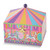 Image of Childrens Carousel Themed Graphic Wrap with Mirror and Twirling Pony Music Box (Plays Bolero)