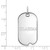 Image of 10K White Gold University of Oklahoma Small Dog Tag by LogoArt (1W048UOK) Image of 10K White Gold University of Oklahoma Small Dog Tag by LogoArt (1W048UOK)