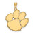 Image of 10K Yellow Gold Clemson University XL Pendant by LogoArt