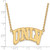 Image of 18" 10K Yellow Gold University of Nevada Las Vegas Large Pendant Necklace by LogoArt