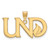10K Yellow Gold University of North Dakota Large Pendant by LogoArt (1Y027UNOD)
