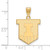 10K Yellow Gold University of Illinois Large Pendant by LogoArt (1Y046UIL)