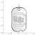 Image of 14K White Gold University of South Carolina Large Dog Tag by LogoArt Image of 14K White Gold University of South Carolina Large Dog Tag by LogoArt