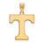Image of 14K Yellow Gold University of Tennessee Large Pendant by LogoArt (4Y004UTN) Image of 14K Yellow Gold University of Tennessee Large Pendant by LogoArt (4Y004UTN)