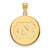 Image of 14K Yellow Gold University of North Carolina Large Disc Pendant by LogoArt