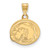 14K Yellow Gold University of Tennessee Small Pendant by LogoArt (4Y066UTN)