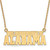Image of 14K Yellow Gold University of Alabama Small Pendant by LogoArt (4Y084UAL) Image of 14K Yellow Gold University of Alabama Small Pendant by LogoArt (4Y084UAL)