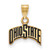 Gold Plated Sterling Silver Ohio State University Small LogoArt Pendant GP073OSU