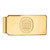 Gold Plated Sterling Silver University of Mississippi Money Clip Crest LogoArt