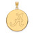Gold Plated Sterling Silver University of Alabama XL Pendant LogoArt GP085UAL