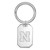 Image of Sterling Silver University of Nebraska Key Chain by LogoArt Image of Sterling Silver University of Nebraska Key Chain by LogoArt