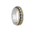 Image of "Star" - MeditationRing (Spinner Ring) Sterling Silver & 10k Yellow Gold w/ CZ