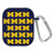 Image of Michigan Wolverines HD Compatible with Apple AirPods Gen 1&2 Case Cover - Repeating