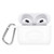 Image of Georgia Bulldogs Engraved Silicone Compatible with Apple AirPods Gen 3 Case Cover (White)