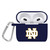 Image of Notre Dame Fighting Irish Silicone Case Cover Compatible with Apple AirPods Generation 3 (Navy)