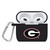 Georgia Bulldogs Silicone Case Cover Compatible with Apple AirPods Generation 3 Battery Case (Black)