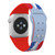 Image of Betty Boop Red White & Boop Patriotic Paint HD Watch Band Compatible with Apple Watch