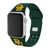 Image of Baylor Bears Silicone Watch Band Compatible with Apple Watch - 38/40/41mm - Green