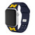Michigan Wolverines Silicone Watch Band Compatible with Apple Watch - 38/40/41mm - Wolverines/Navy Blue
