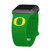 Image of Oregon Ducks Silicone Watch Band Compatible with Apple Watch - 38/40/41mm - Clover