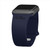 Mississippi Ole Miss Rebels Engraved Silicone Sport Compatible with Apple Watch Band - Navy Blue